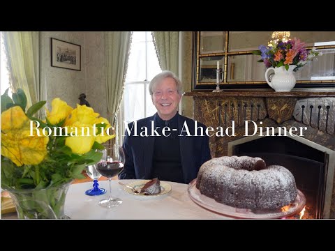 Make-Ahead Valentine's Day Dinner | Recipes | Flowers | Setting the Table