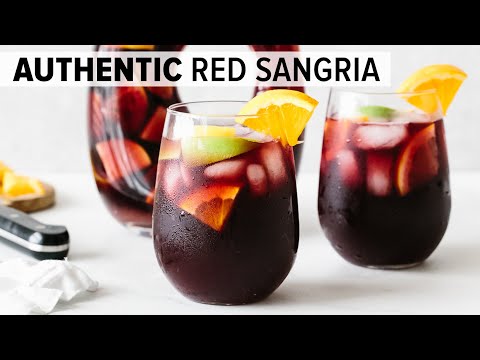 SANGRIA RECIPE | easy authentic red sangria