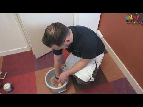 How To video | Hoe moet ik ontvetten voordat ik ga schilderen? | OnlineVerf.nl
