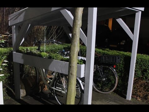 DIY: groen fietsenhok - Eigen Huis & Tuin