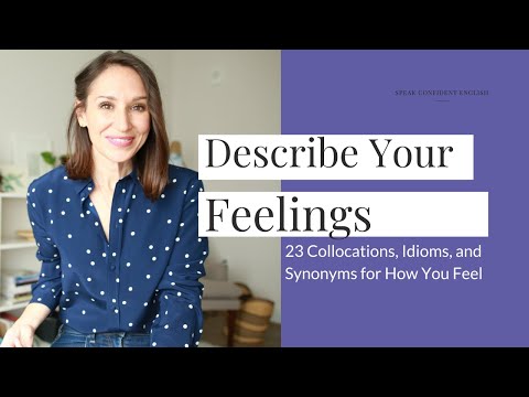 Describe Your Feelings in English | Feelings and Emotions Vocabulary