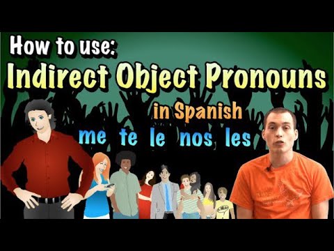 Indirect Object Pronouns in Spanish (me, te, le, nos, os, les)