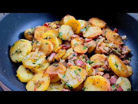 Traditional German fried potatoes!