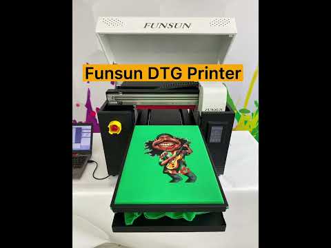 So perfect tshirt printing! printed by Funsun DTG Printer, like it?